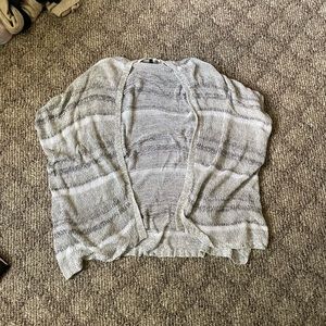 Gray tones Lane Bryant sweater kimono